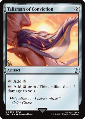 Talisman of Conviction (Surge Foil) [FIC - 363]