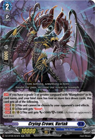 Crying Crows ,Vartak [DZ-BT08 - DZ-BT08/023EN]
