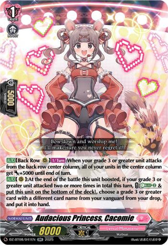 Audacious Princess, Cacomie [DZ-BT08 - DZ-BT08/041EN]