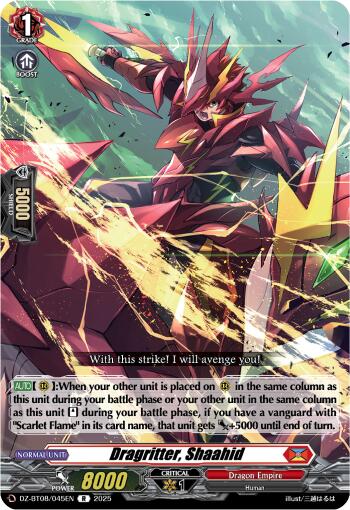 Dragritter, Shaahid [DZ-BT08/045EN]