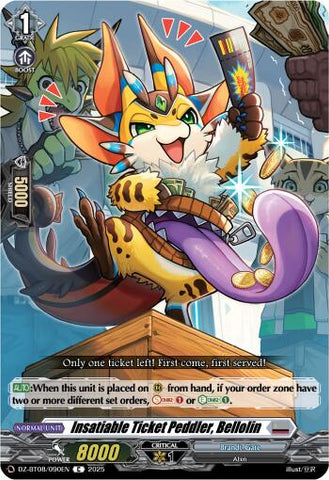 Insatiable Ticket Peddler, Bellolin [DZ-BT08/090EN]