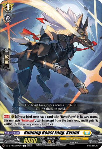 Running Beast Fang, Svrind [DZ-BT08/097EN]