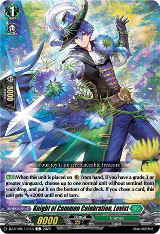 Knight of Common Celebration, Lovist [DZ-BT08/104EN]