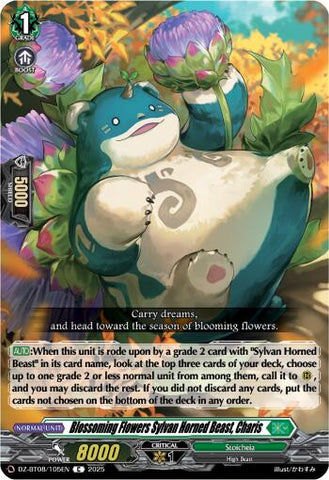 Blossoming Flowers Sylvan Horned Beast, Charis [DZ-BT08/105EN]