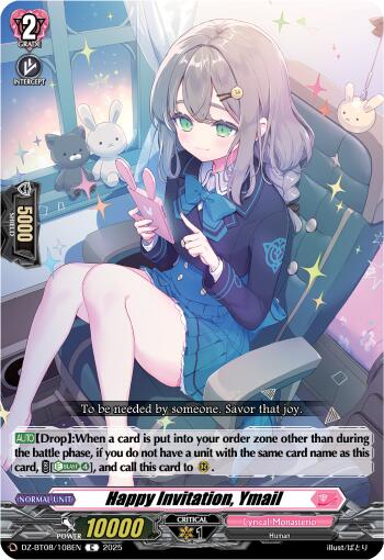Happy Invitation, Ymail [DZ-BT08/108EN]