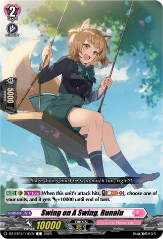 Swing on a Swing, Runalu [DZ-BT08/110EN]