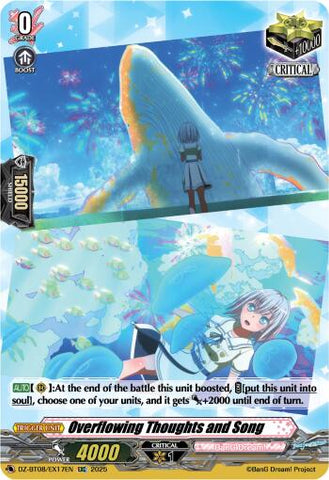 Overflowing Thoughts and Song [DZ-BT08 - DZ-BT08/EX17EN]