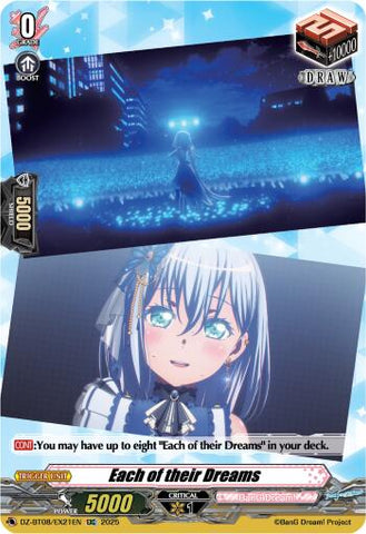Each of their Dreams [DZ-BT08/EX21EN]