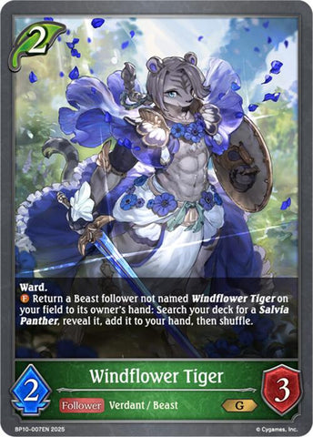 Windflower Tiger [BP10]