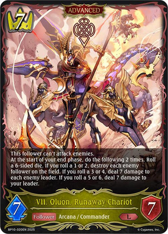 VII. Oluon, Runaway Chariot [BP10]