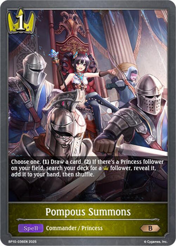 Pompous Summons [BP10]