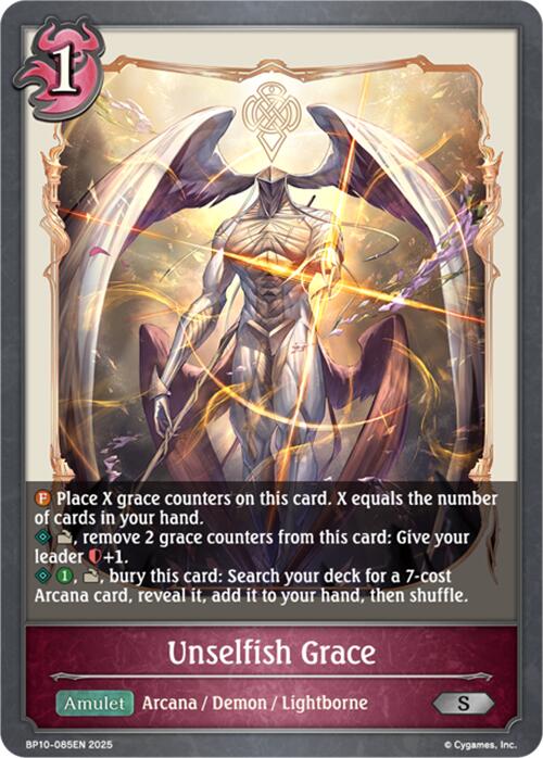 Unselfish Grace [BP10]