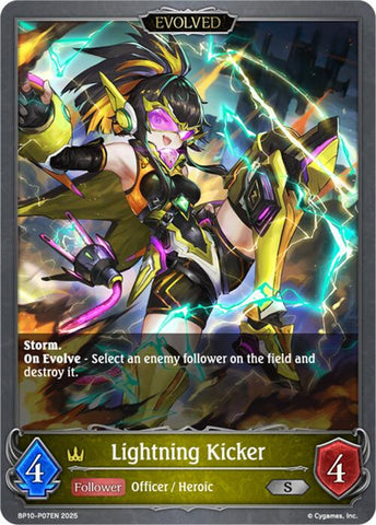 Lightning Kicker (Evolved) - P07 (Foil) [BP10]