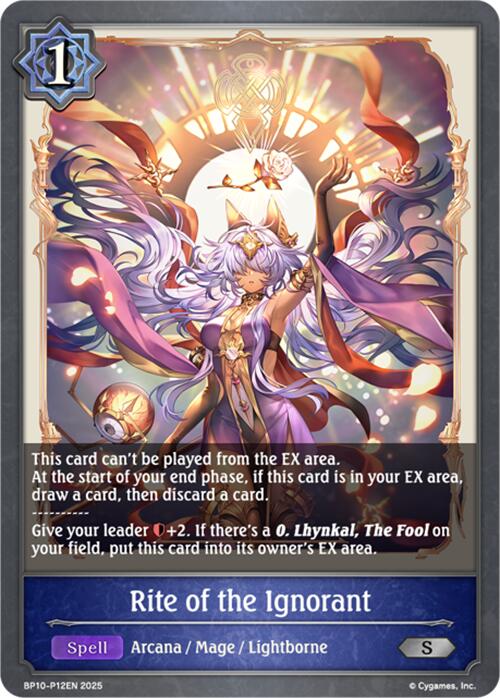 Rite of the Ignorant - P12 (Foil) [BP10]