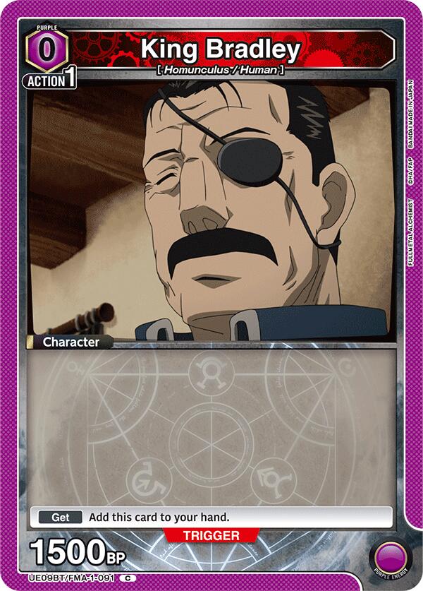 King Bradley (091) (Box Topper Foil)