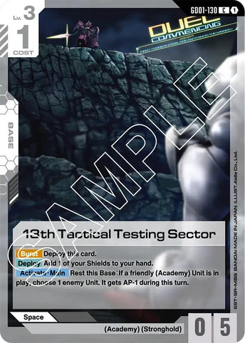 13th Tactical Testing Sector