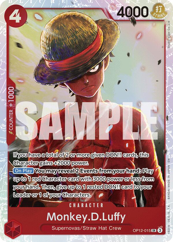 Monkey.D.Luffy [OP12 - OP12-015]