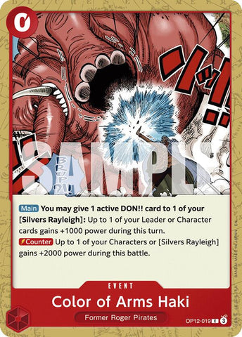 Color of Arms Haki