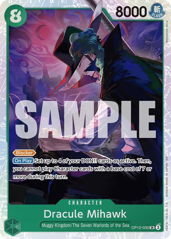 Dracule Mihawk [OP12 - OP12-030]