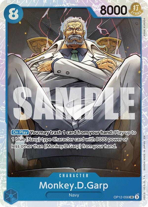 Monkey.D.Garp [OP12 - OP12-056]