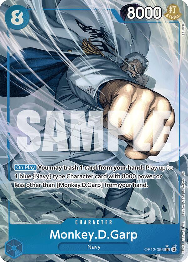Monkey.D.Garp (Alternate Art) [OP12 - OP12-056]