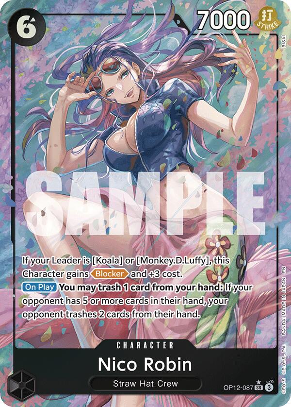 Nico Robin (Alternate Art) [OP12 - OP12-087]