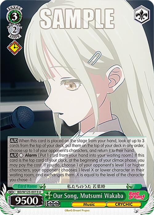 Our Song, Mutsumi Wakaba