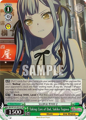 Taking Care of Dad, Sakiko Togawa (SR) [BD - BD/W125-E017S SR]