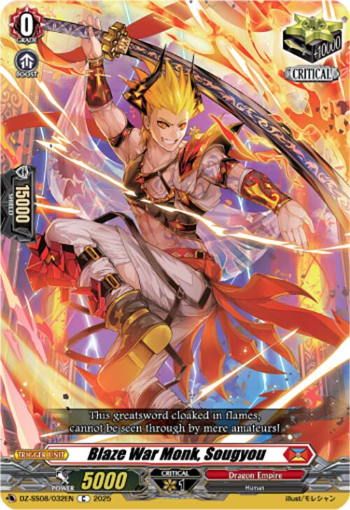 Blaze War Monk, Sougyou [DZ-SS08 - DZ-SS08/032EN]