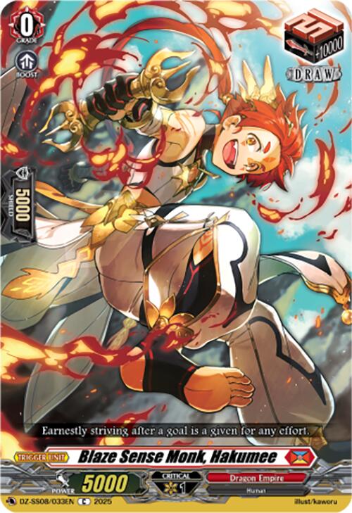 Blaze Sense Monk, Hakumee [DZ-SS08 - DZ-SS08/033EN]