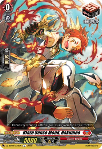 Blaze Sense Monk, Hakumee [DZ-SS08 - DZ-SS08/033EN]
