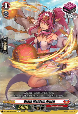Blaze Maiden, Arush [DZ-SS08 - DZ-SS08/034EN]