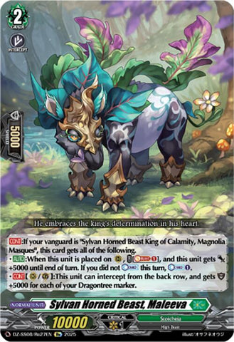 Sylvan Horned Beast, Maleeva [DZ-SS08 - DZ-SS08/Re27EN]