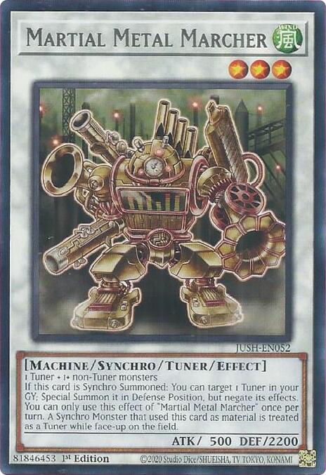 Martial Metal Marcher [JUSH - JUSH-EN052]