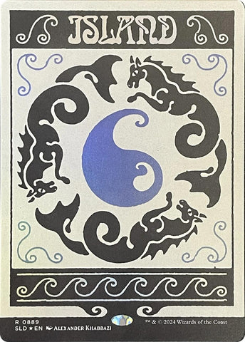 Island (0889) (Rainbow Foil)