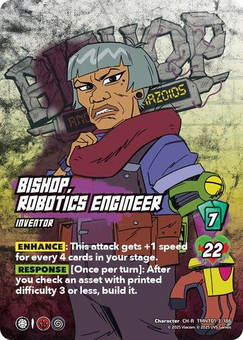 Bishop, Robotics Engineer