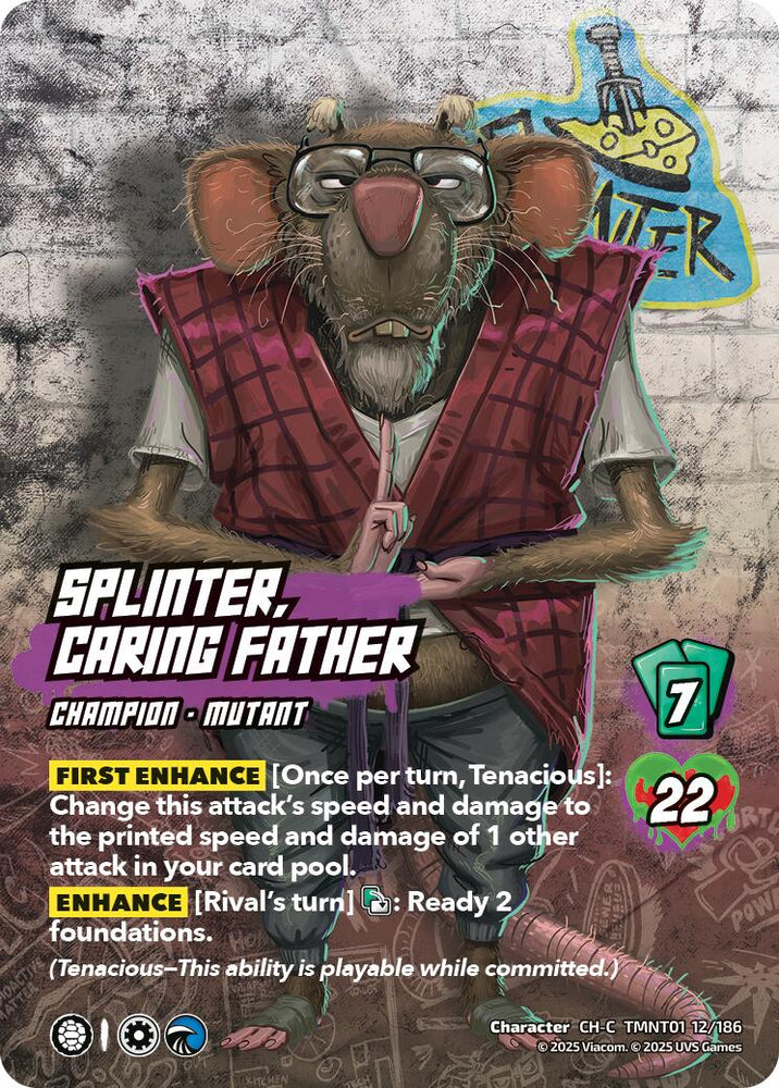Splinter, Caring Father
