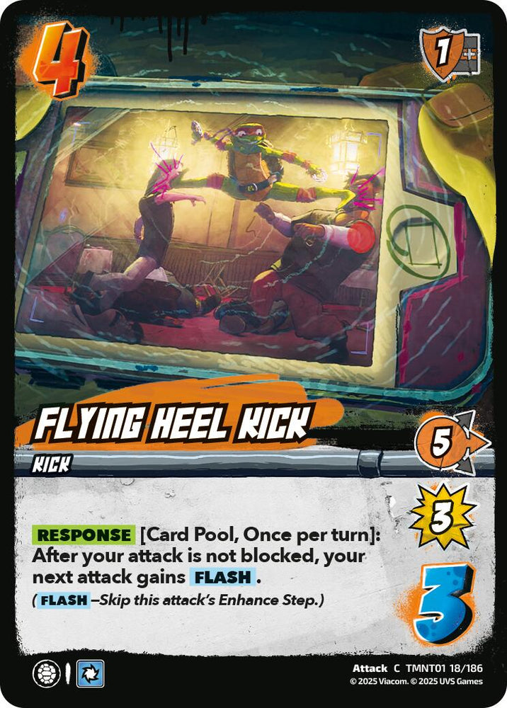 Flying Heel Kick