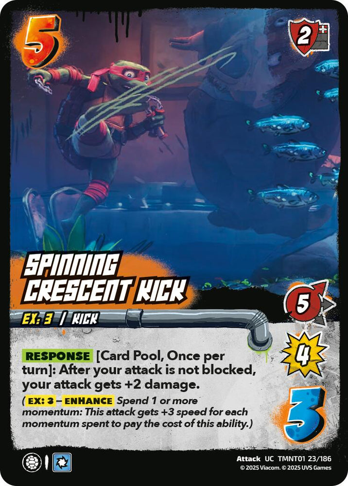 Spinning Crescent Kick