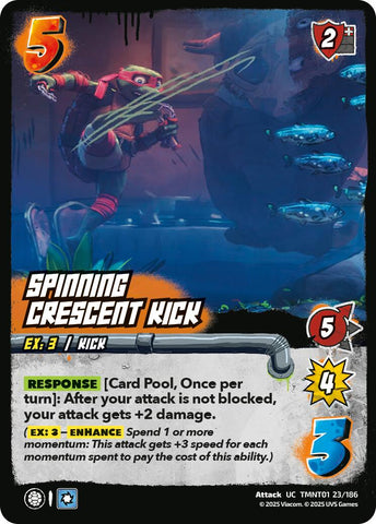 Spinning Crescent Kick