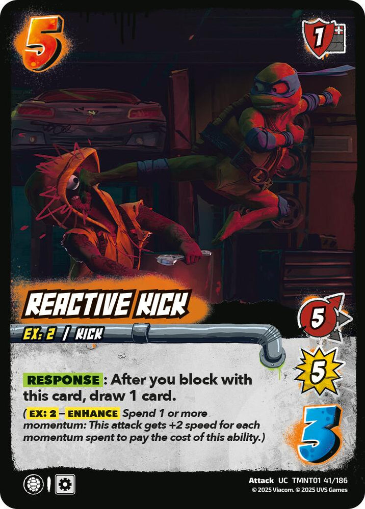 Reactive Kick