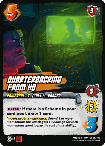 Quarterbacking from HQ