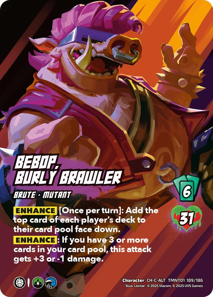 Bebop, Burly Brawler (Alternate Art)