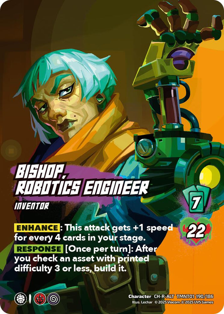 Bishop, Robotics Engineer (Alternate Art)