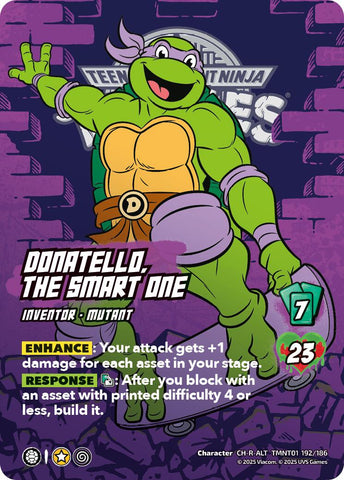 Donatello, the Smart One (Alternate Art) (192)