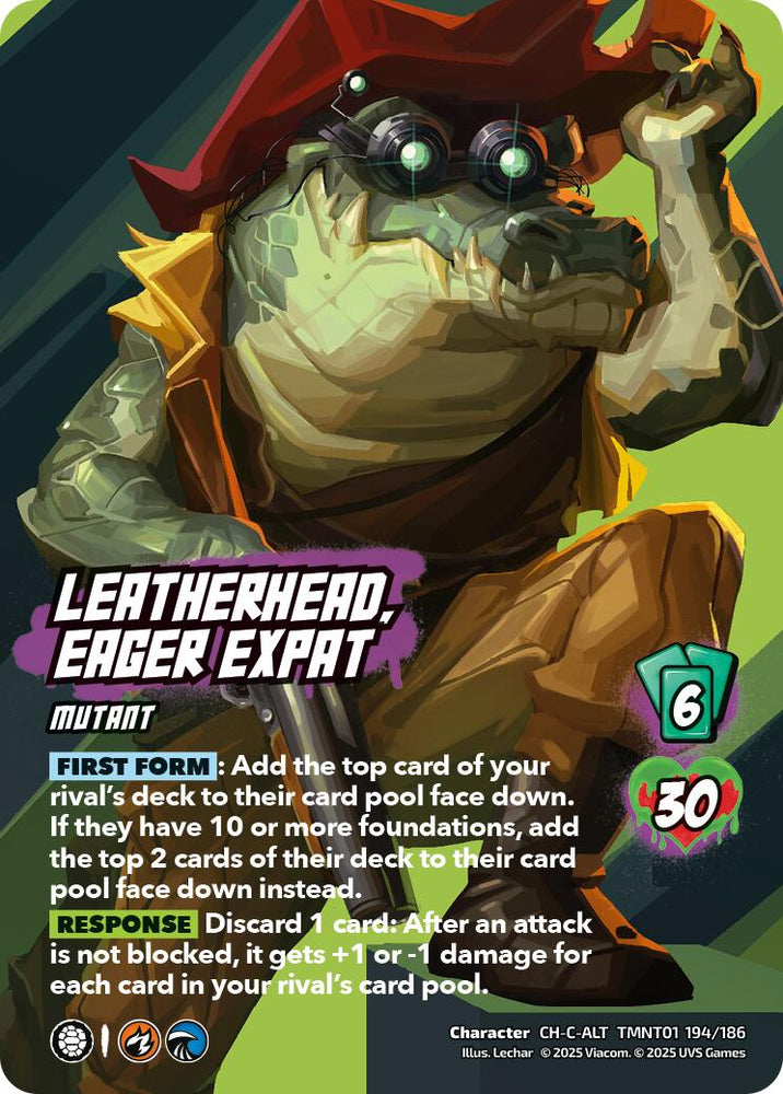 Leatherhead, Eager Expat (Alternate Art)