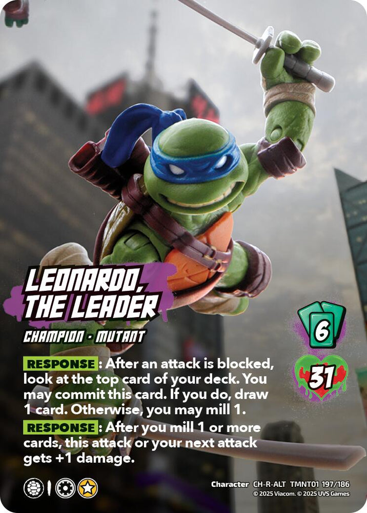 Leonardo, the Leader (Alternate Art) (197)