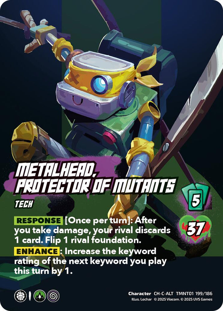 Metalhead, Protector of Mutants (Alternate Art)