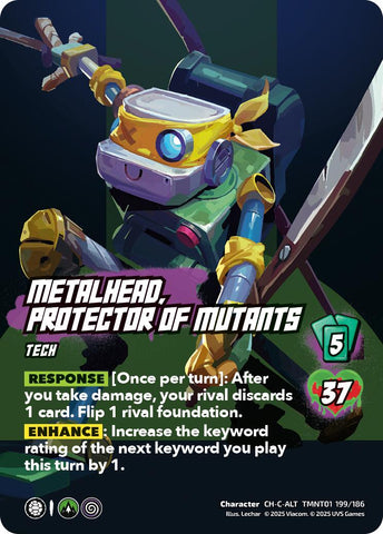Metalhead, Protector of Mutants (Alternate Art)