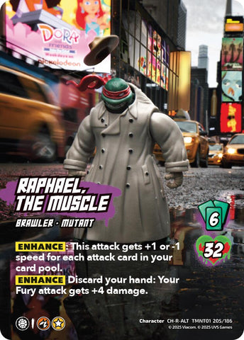 Raphael, the Muscle (Alternate Art) (205)